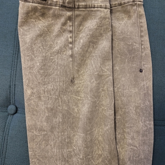 Gray Acid Wash Fit The Leggings Pants M Skinny Jeans - Picture 2 of 4